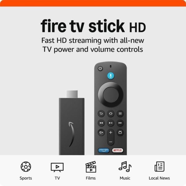 Amazon Fire TV Stick in Black