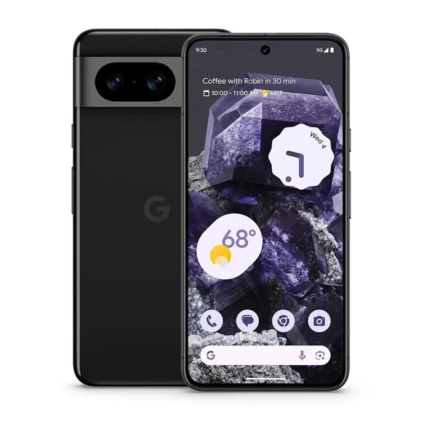 Google Pixel 8 in Obsidian