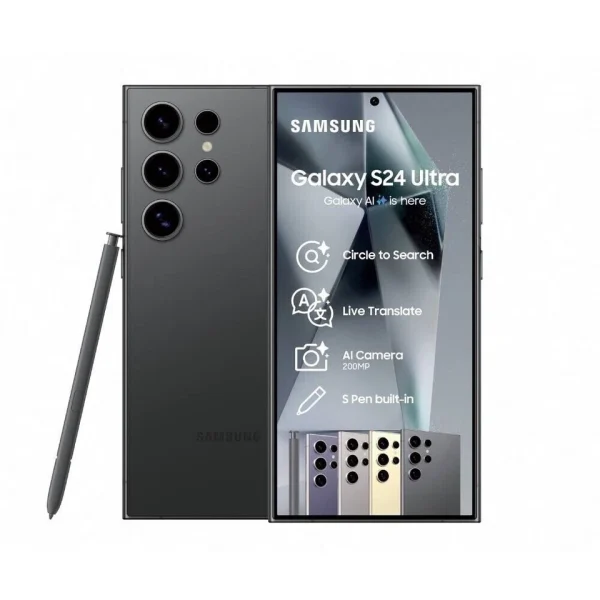 Samsung Galaxy S24 Ultra 5G in Titanium Black